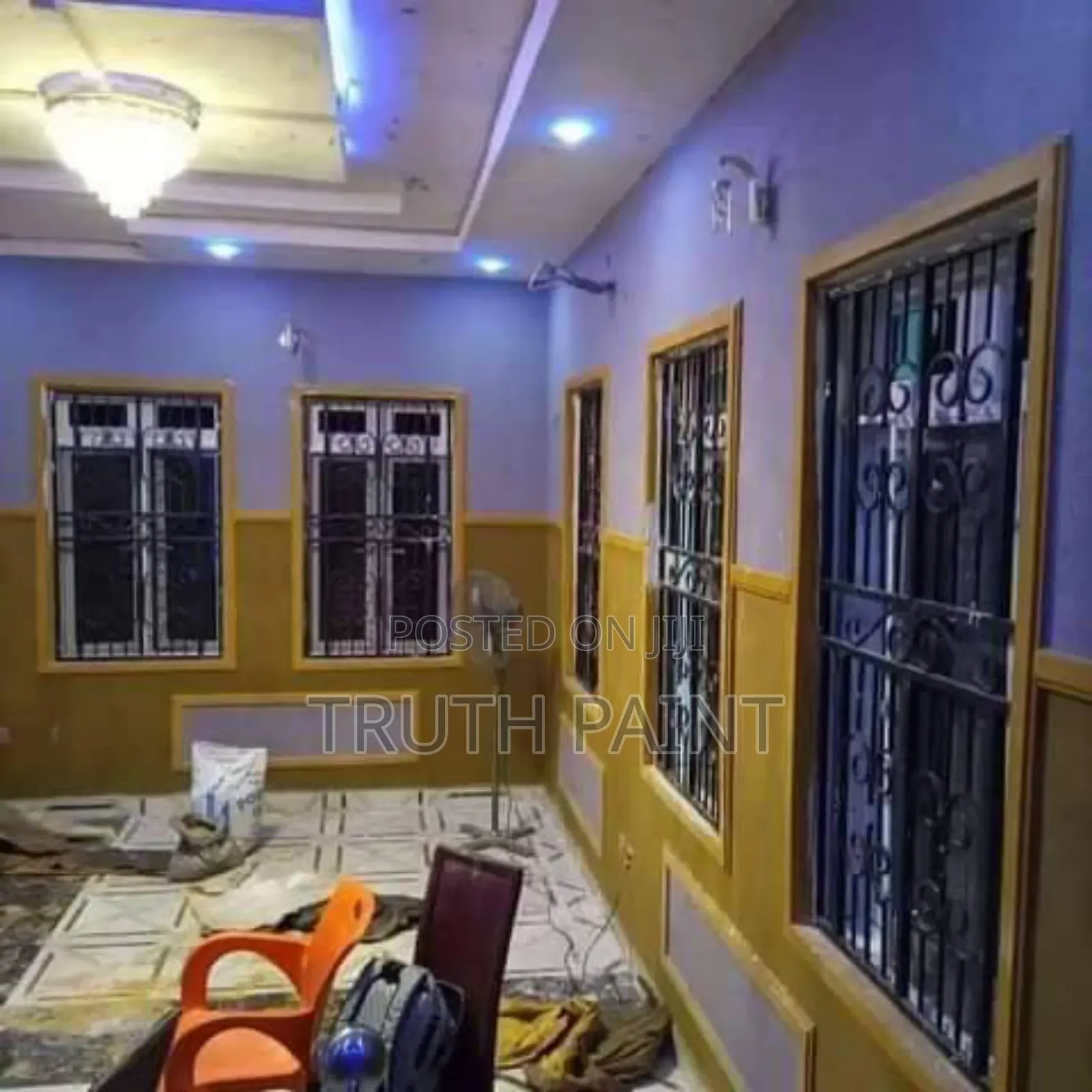 Painting and Screeding