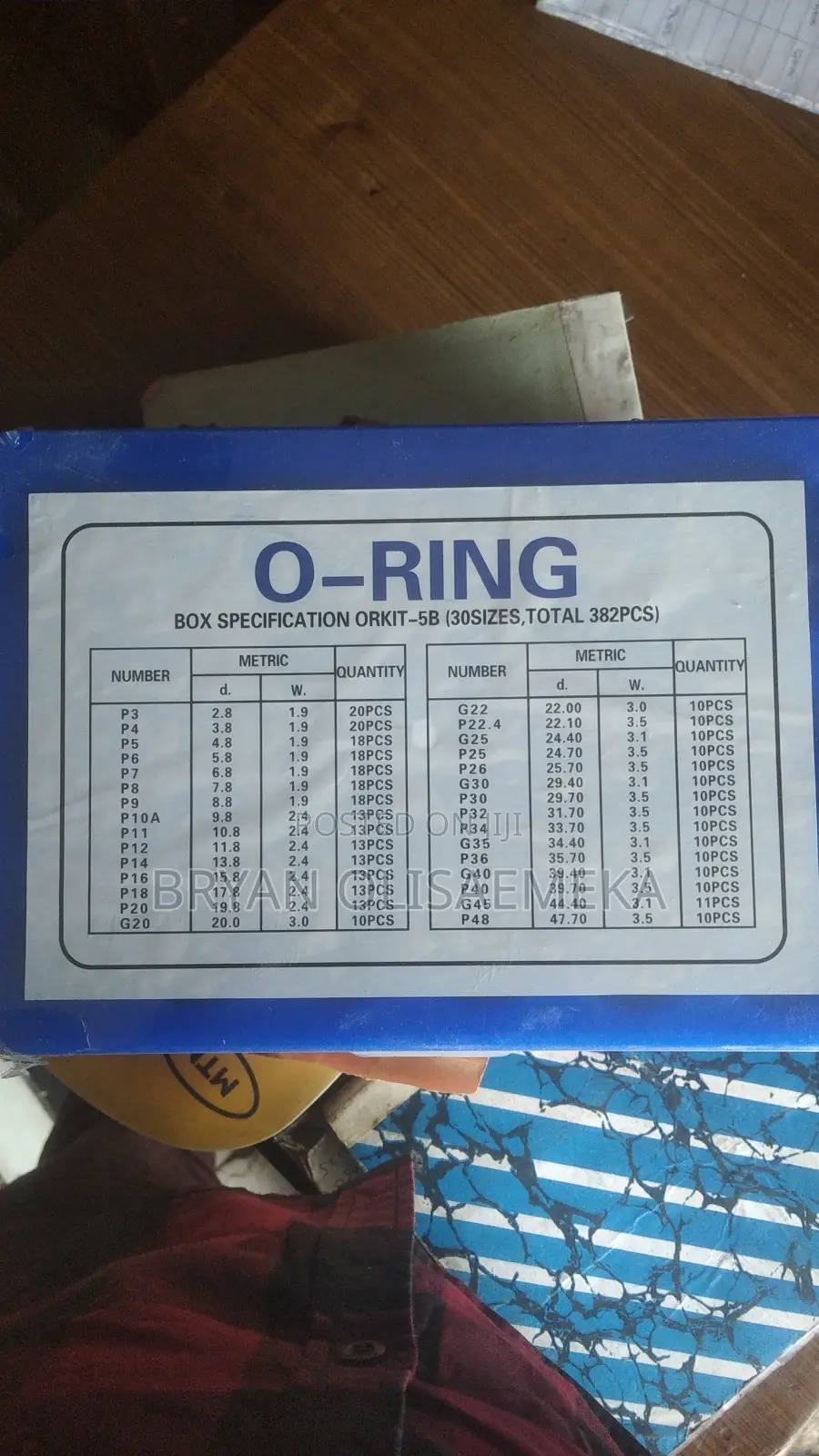 O-Ring Seal Set