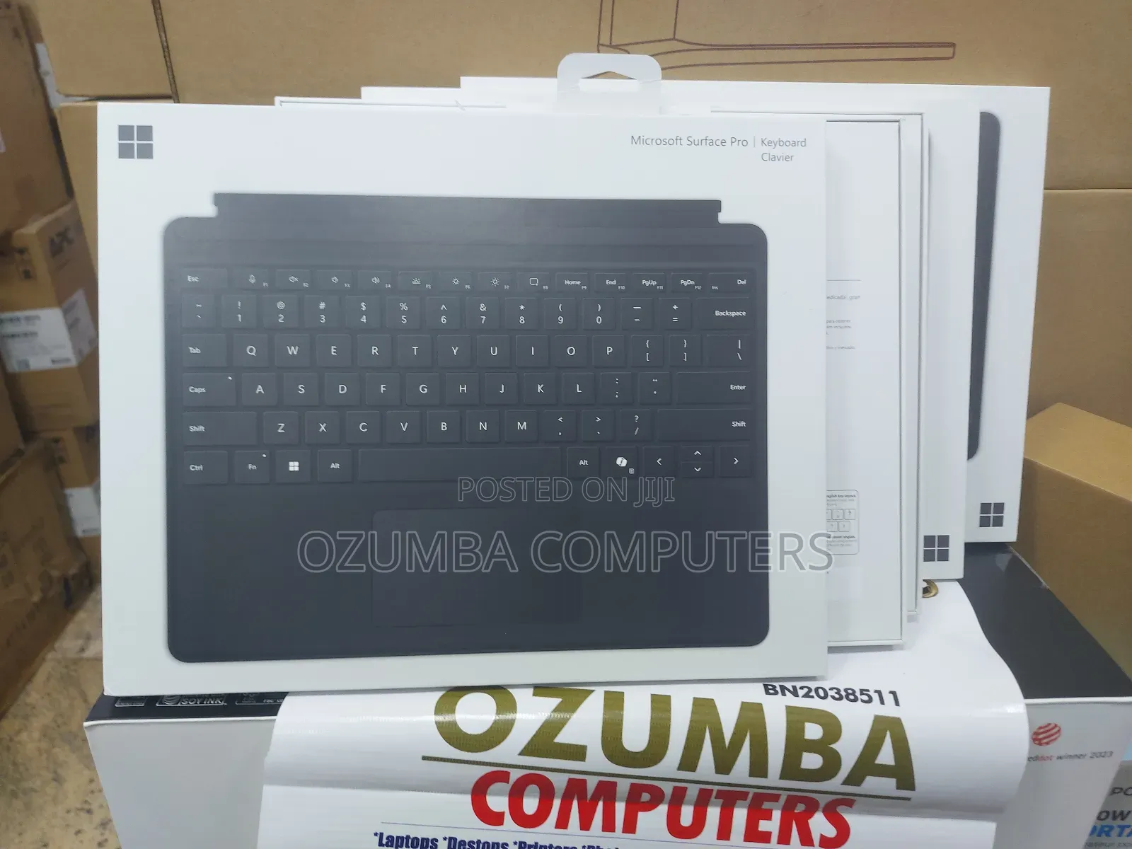 Microsoft Surface Pro 8,9,X Keyboard (Without Pen Charger)