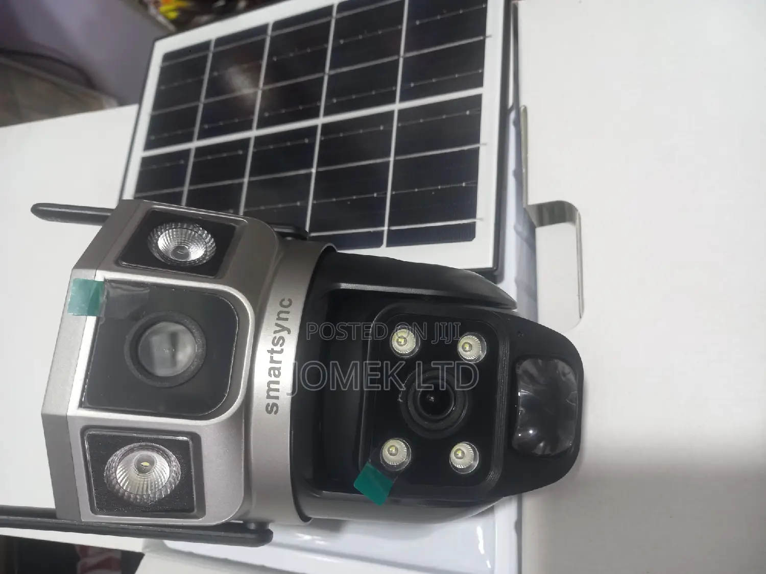4G 3 Lens PTZ Solar Security Camera