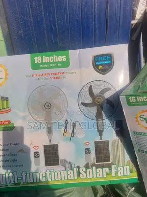 3 In1 Solar Fan