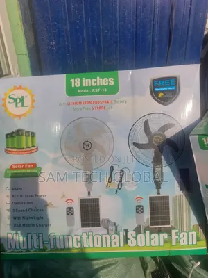 3 In1 Solar Fan