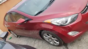 Hyundai Elantra Limited 2012 Red