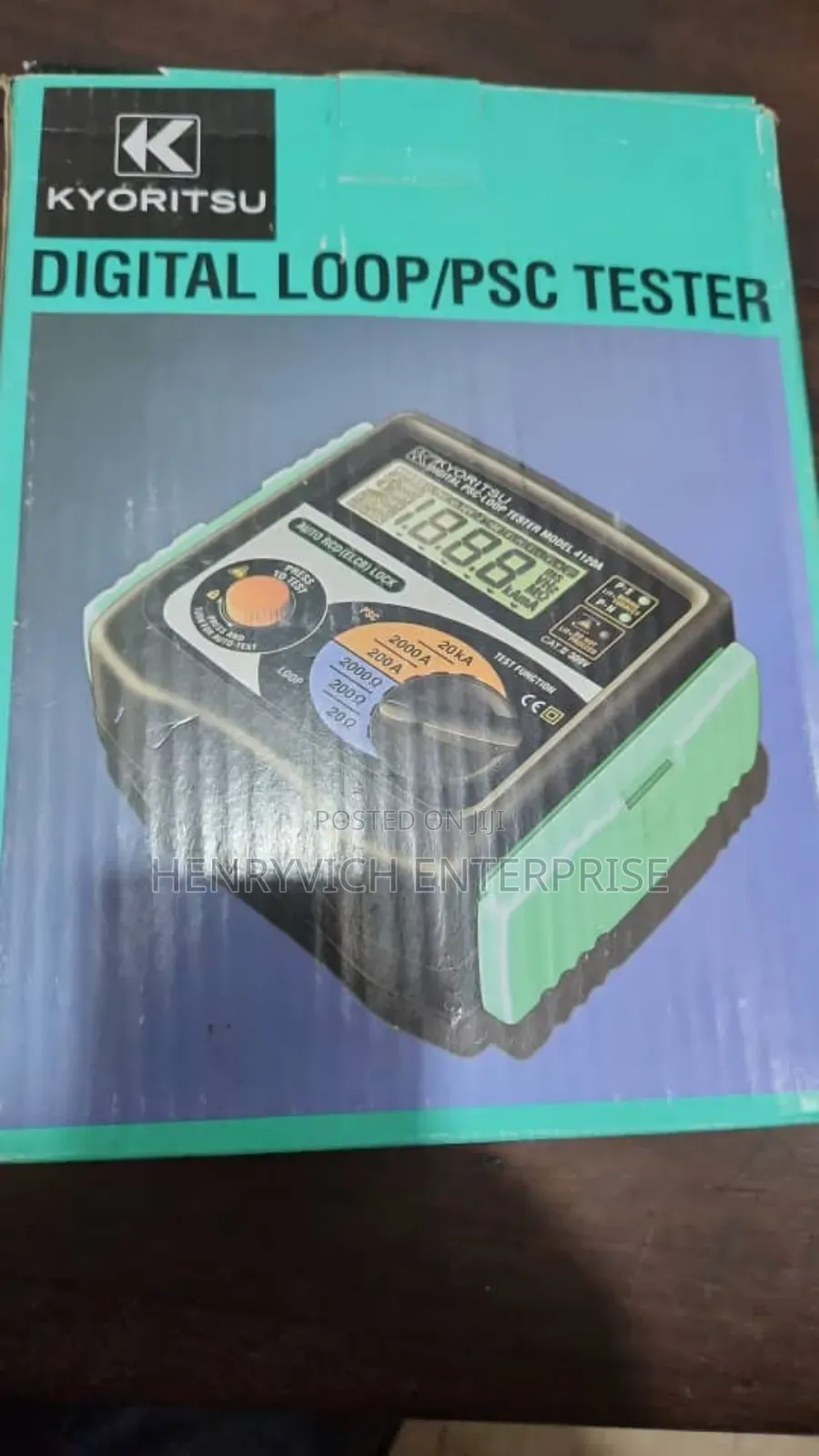 Kyoritsu Digital Loop Tester Brand New