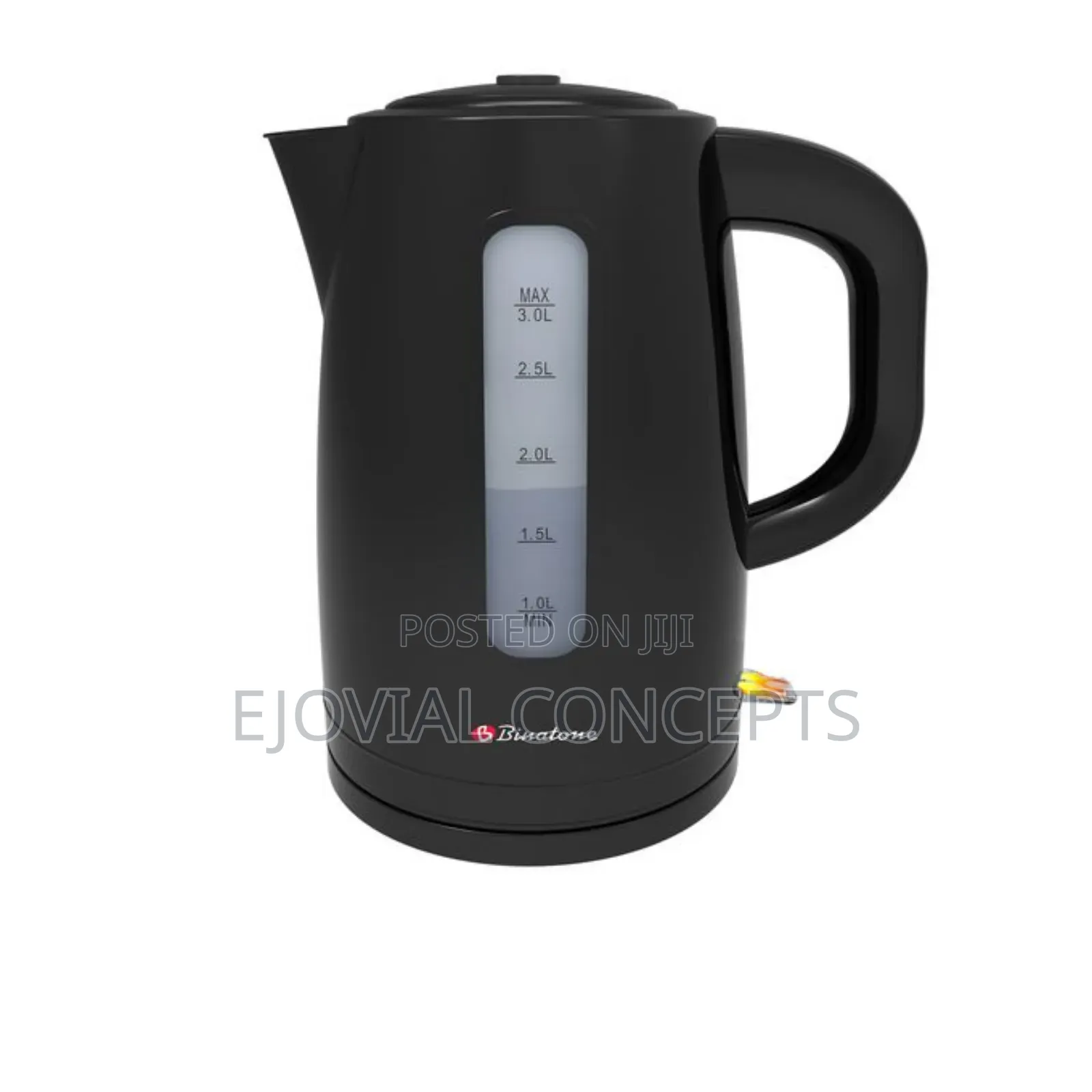 Binatone 3 Litres Electric Jug (CEJ-3000) - Black