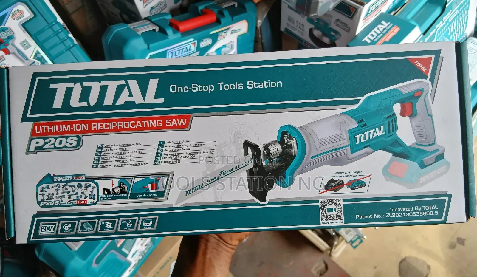 Lithium Ion Reciprocating Saw 20v