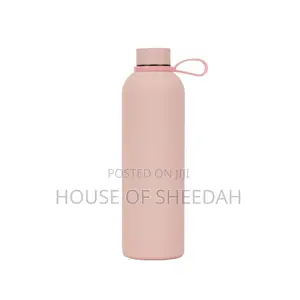 Large Capacity 304 Stainless Steel Thermos Cup With Holder