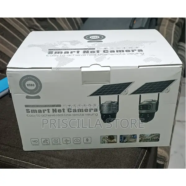 Dual Lens 4G Camera Solar Camera