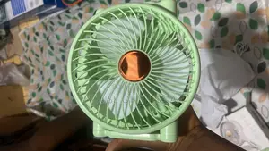 Rechargeable Desktop Fan With Light