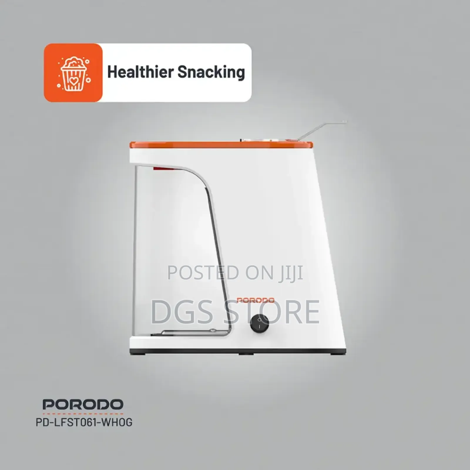 Porodo Air Popped Popcorn Maker