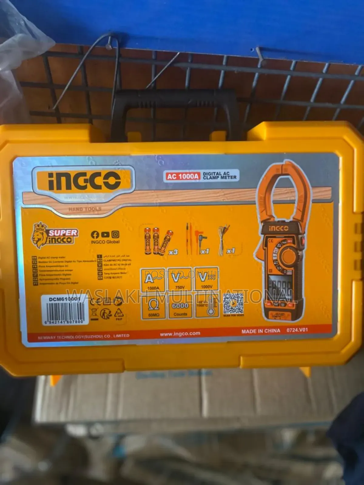 1000A AC Clamp Meter
