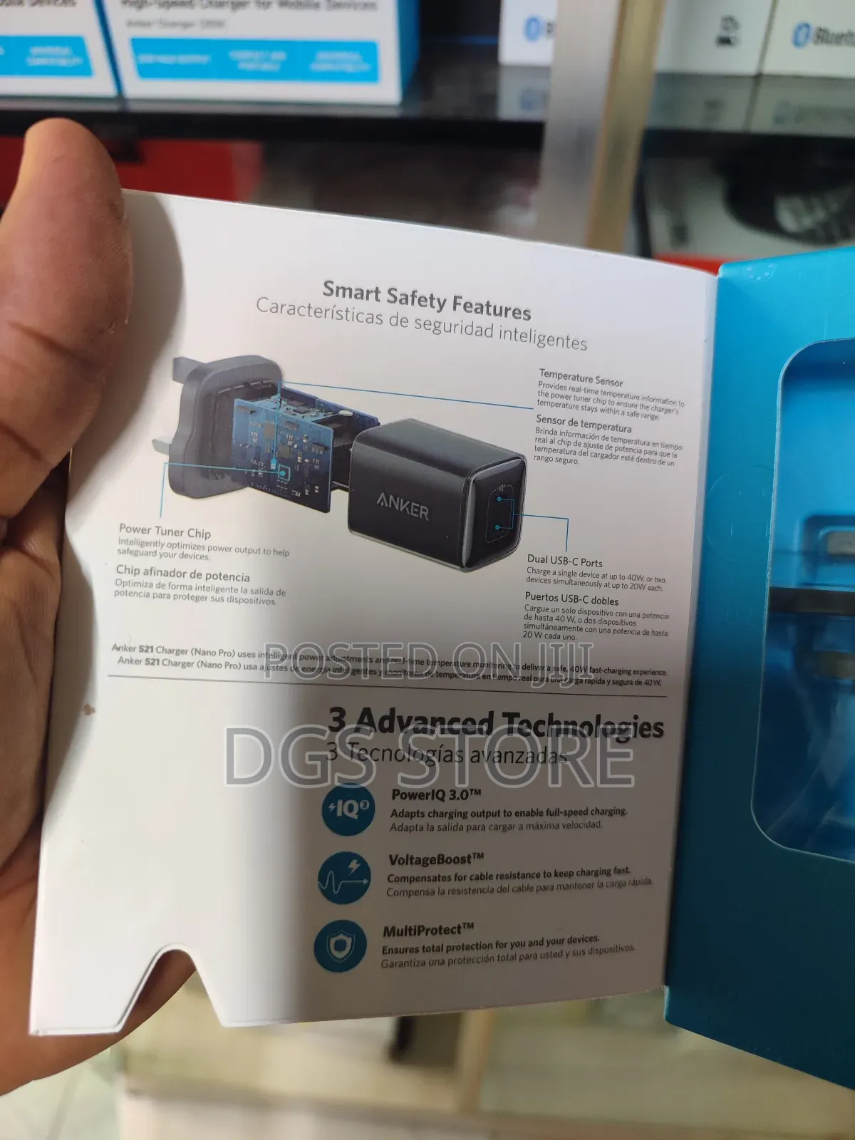 Anker 521 Charger Nano Pro 40w