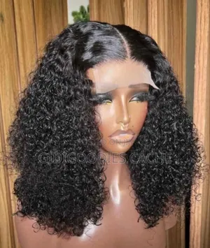 14" SDD Pixie Curl Wig With 5by5 Closure