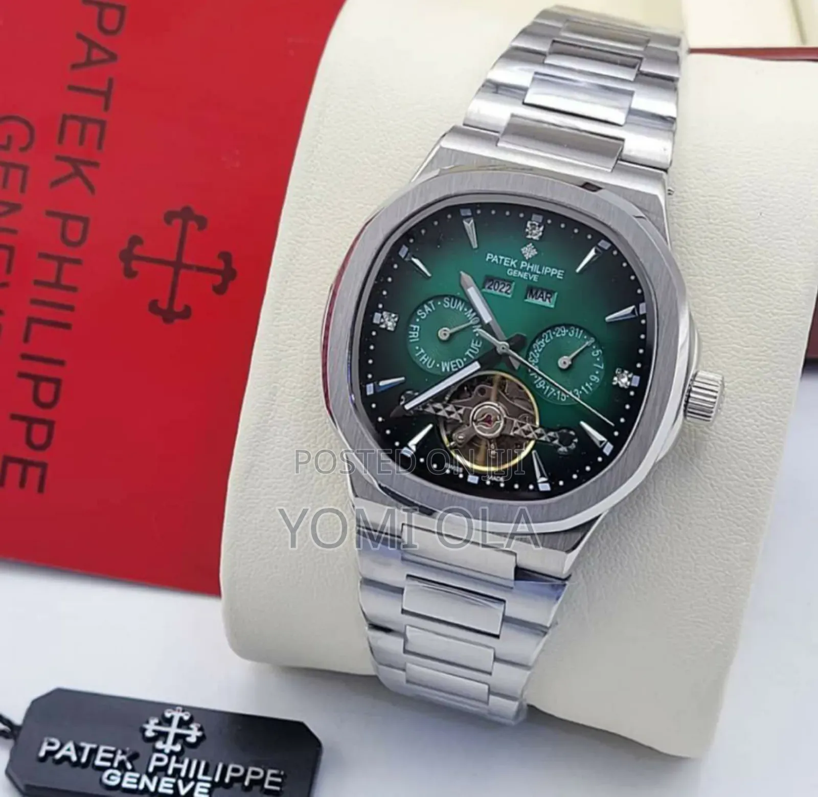 Patek Philippe Automatic Chronograph Stainless Watch