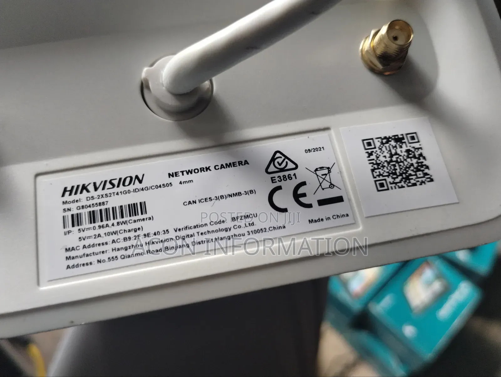 Hikvision 4MP Solar Camera DS-2XST41G0-ID-4G/C04SO5