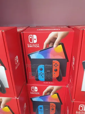 Nintendo Switch - Neon Red/Blue (OLED Model)