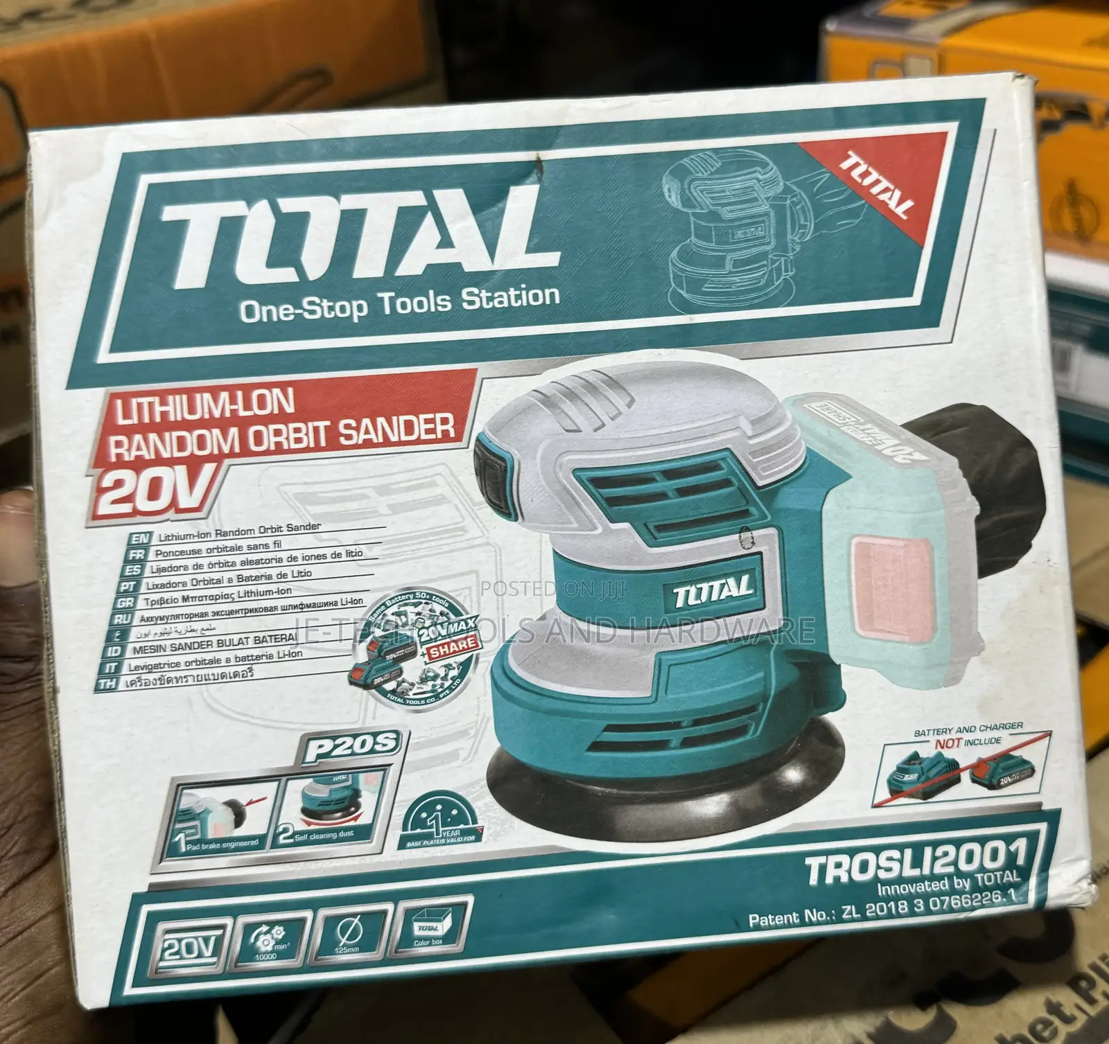 Lithium-Lon Random Orbit Sander 20V