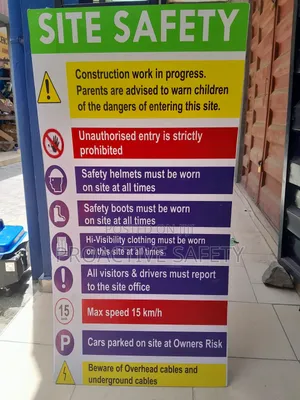 Site Safety Notice Sign
