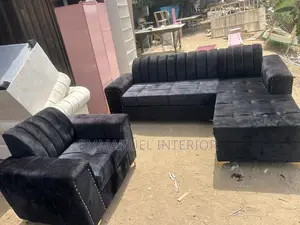 A Living Room Couch With Throw Pillow