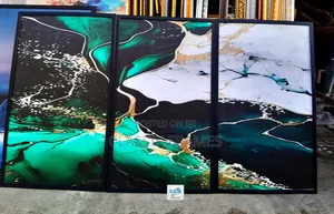 HD Acrylic Abstract Digi Painting Wall Art