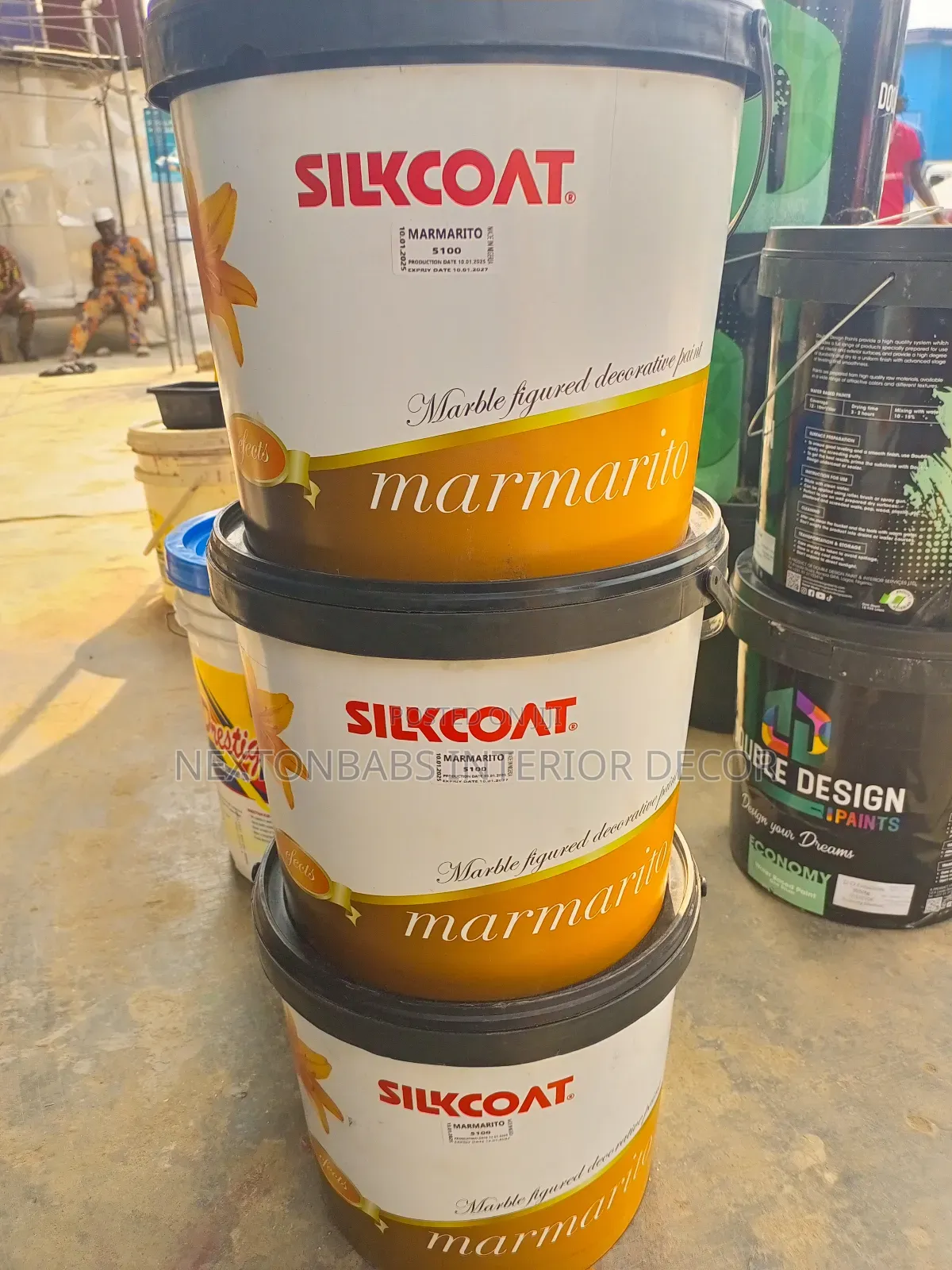 Silkcoat Marmarito and Revano Stucco