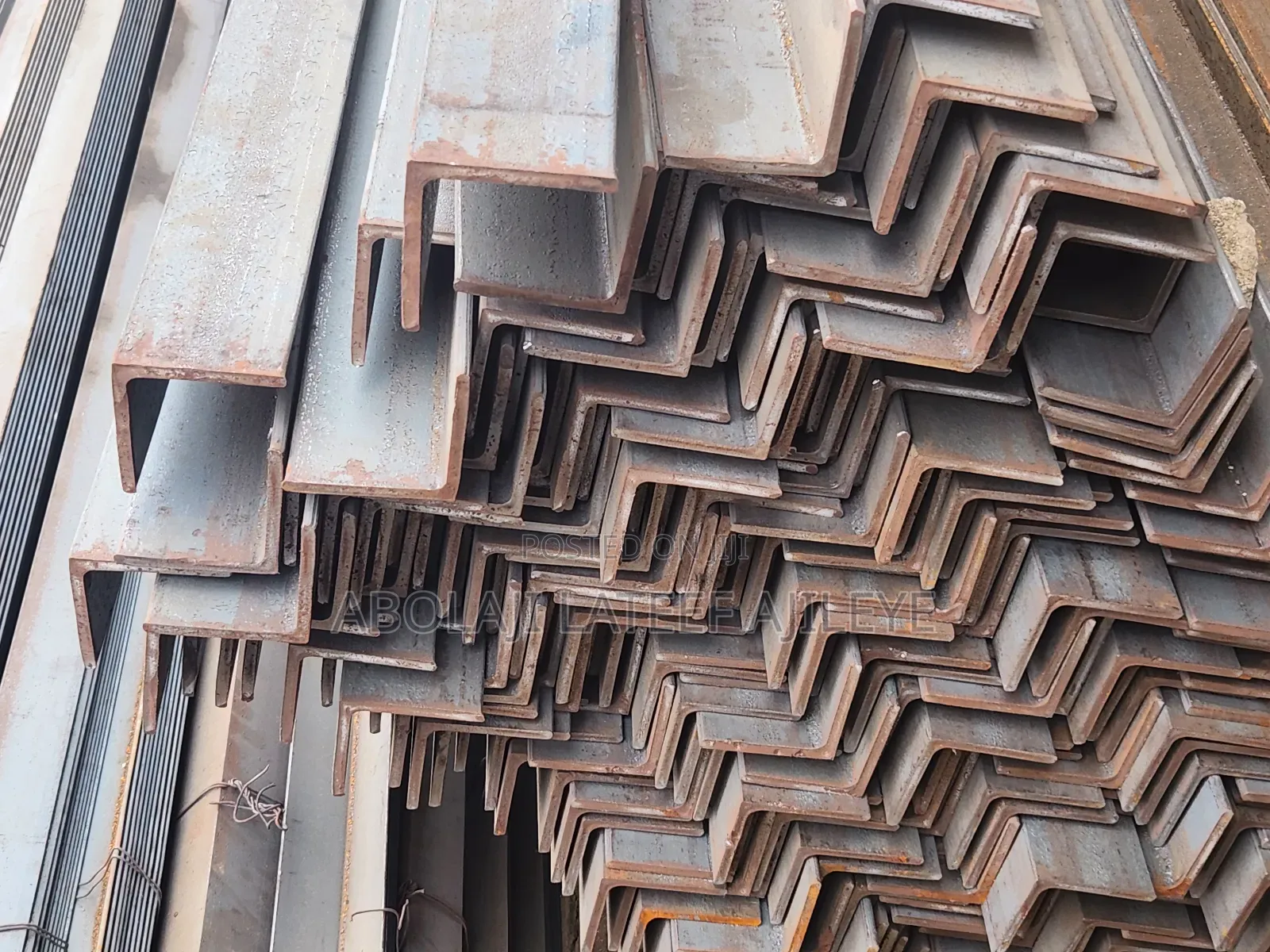 80x80x8mm Mild Steel Angle Iron
