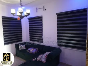 Plain Black Day Nd ₦Ight Window Blinds