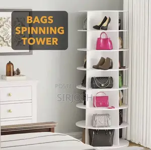 360 Degree Rotating Shoe Rack