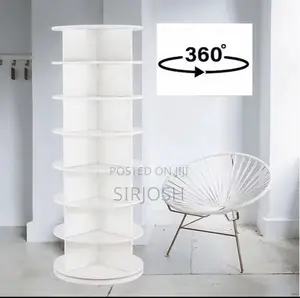 360 Degree Rotating Shoe Rack