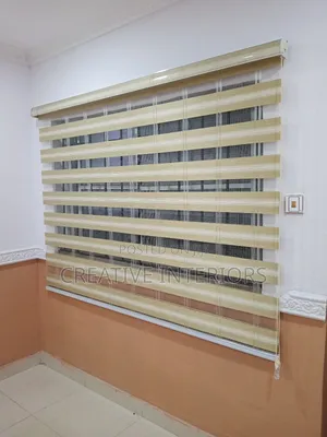 Cream Colour Day and Night Window Blinds