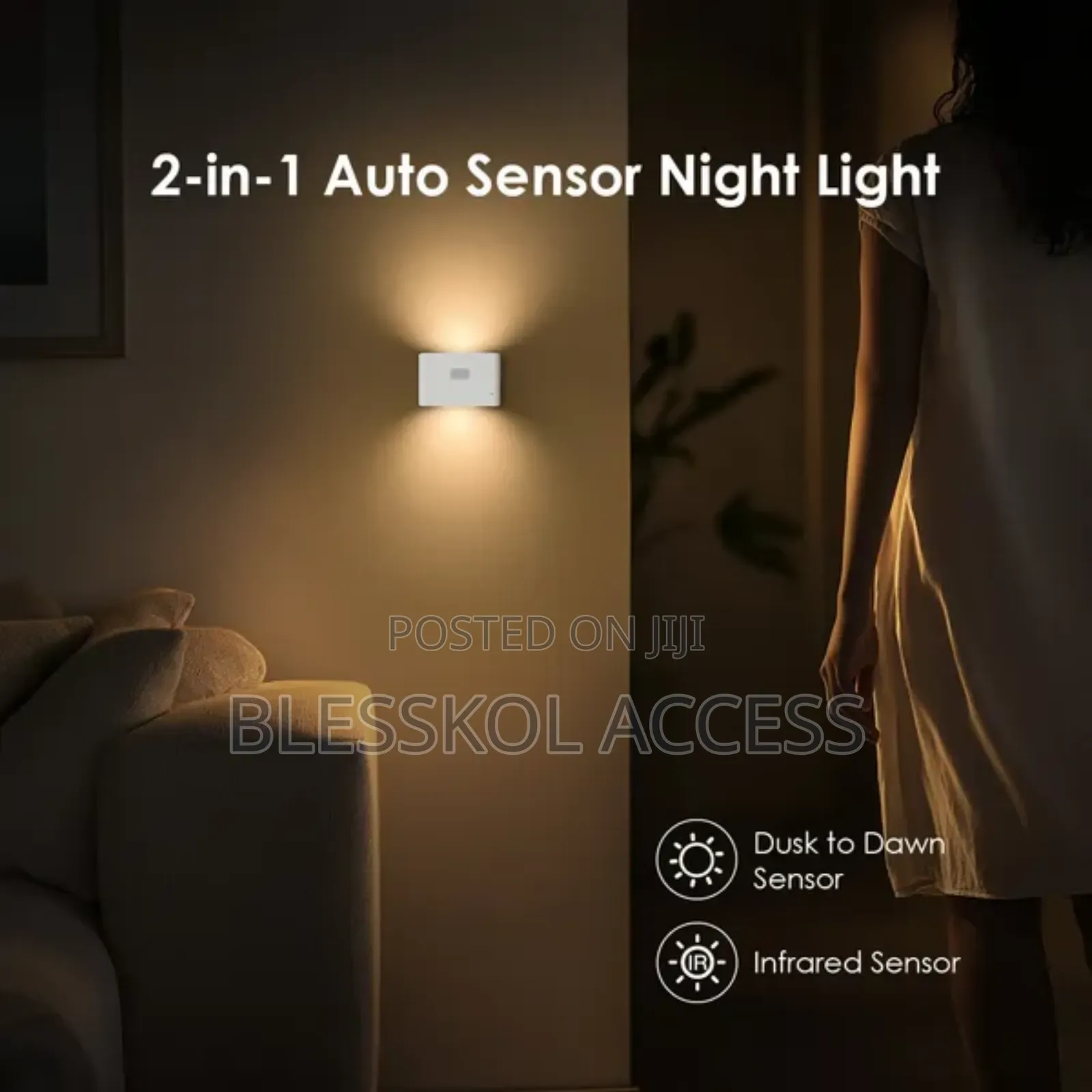 Oraimo Nightelfs 300mah Sensor Night Light 2pcs