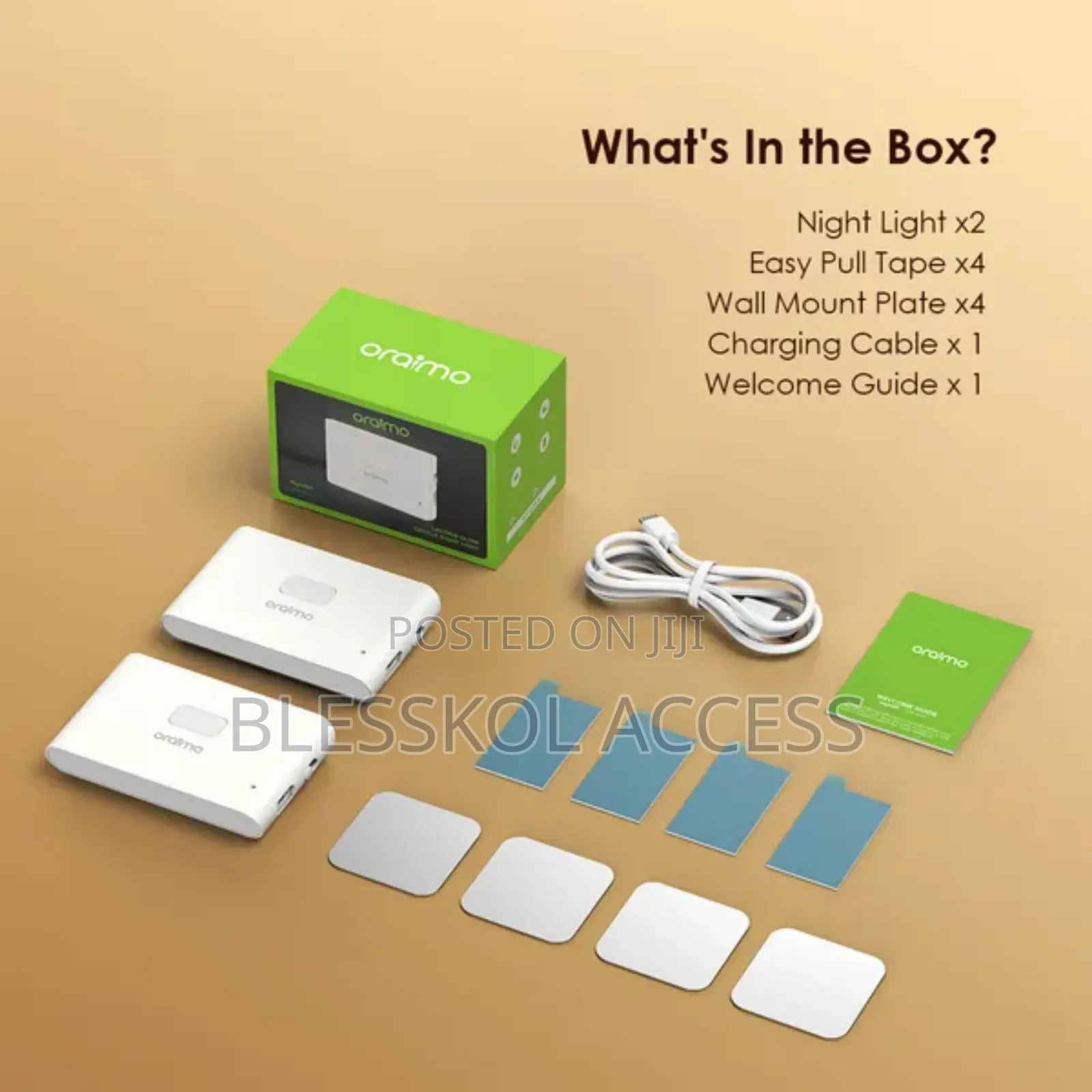 Oraimo Nightelfs 300mah Sensor Night Light 2pcs