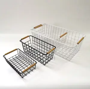 3pcs Set Wire Storage Basket