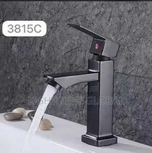 Black Wash Hand Basin Tap