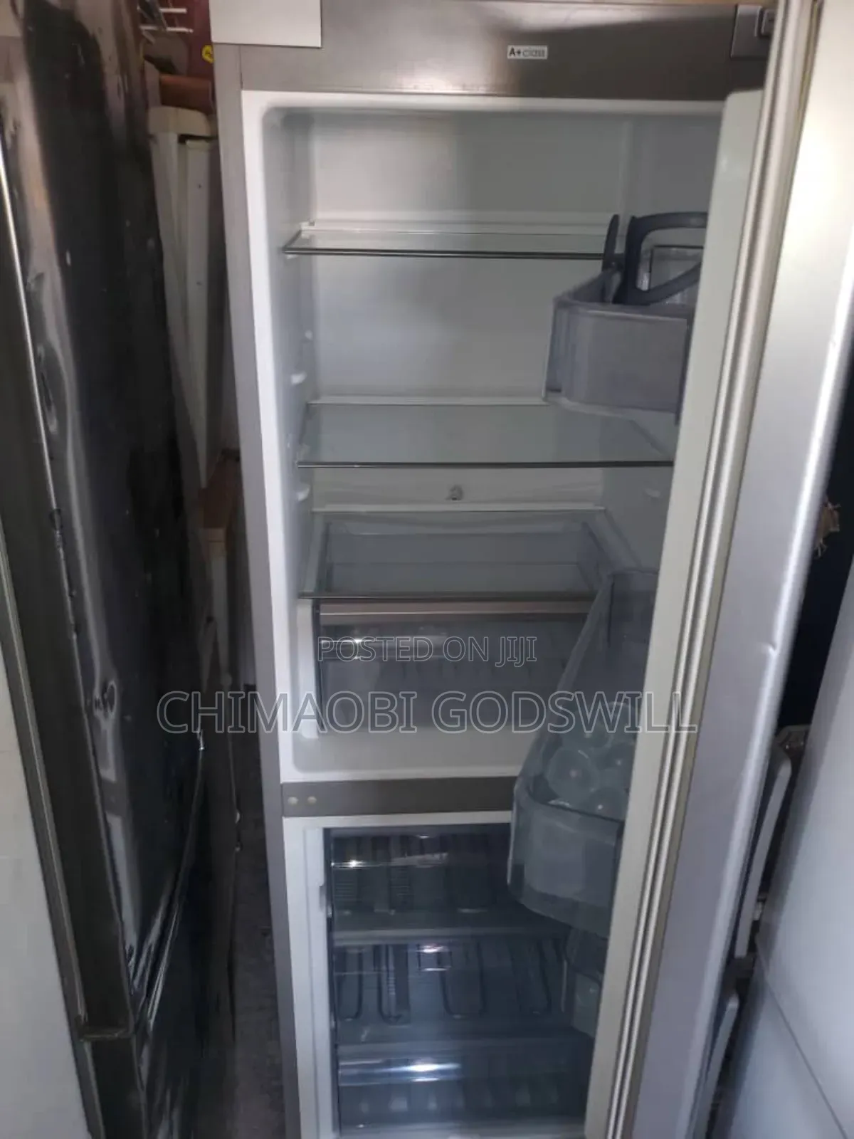 Fast Cooling Double Door Refrigerator and Freezer