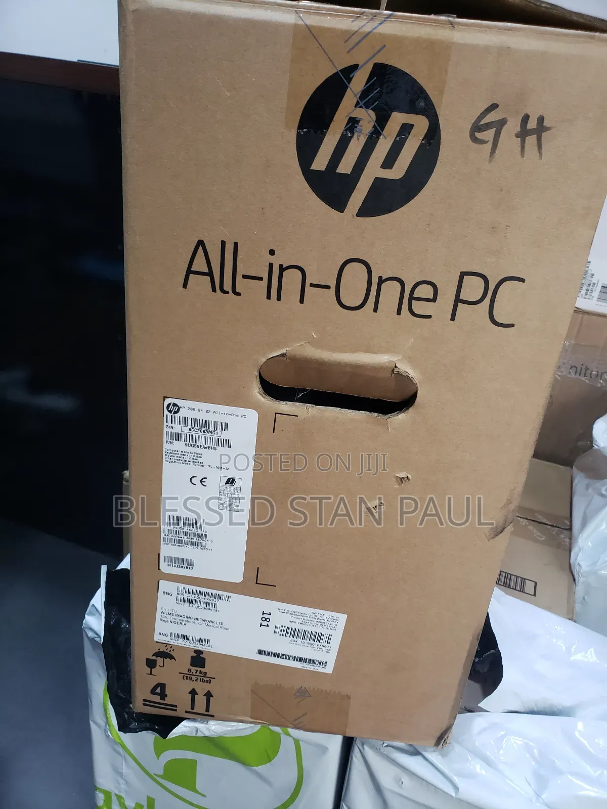 New Desktop Computer HP 200 G4 All-in-One 8GB Intel HDD 1T