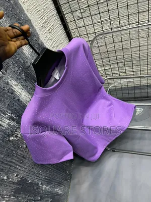 Quality Luxury Stoned Roundneck Tops