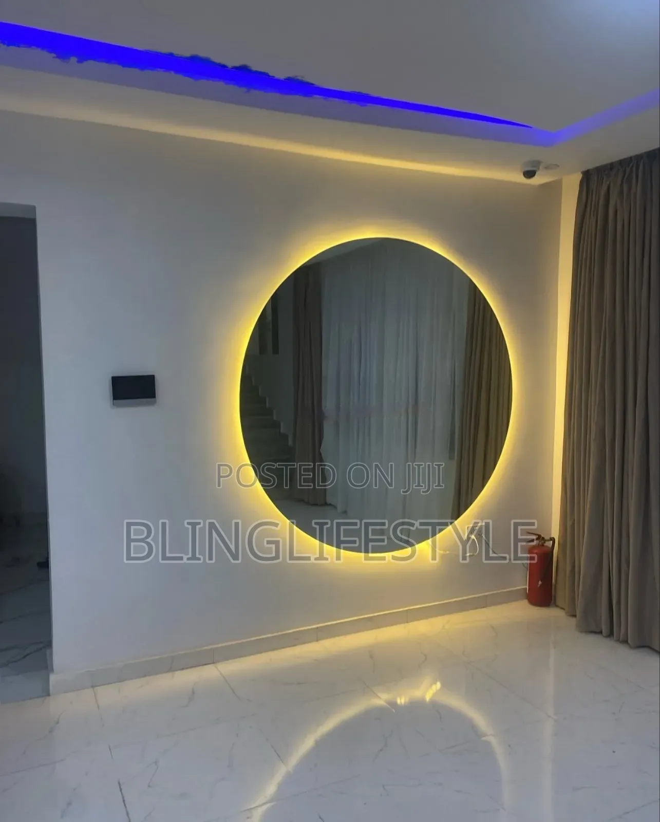 6ft Circle Led Mirror Full Length