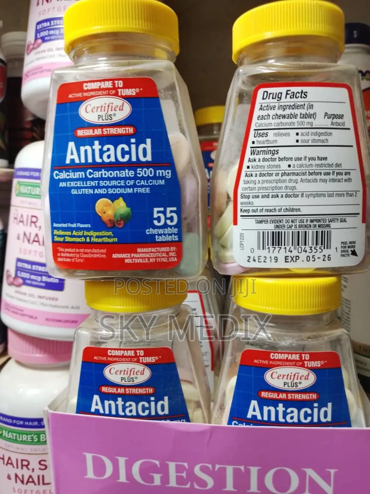 Antacid 500mg
