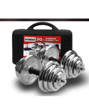 Portable 30kg Chrome Dumbbell