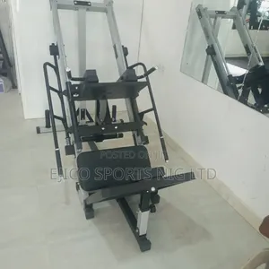 Commercial Leg Press and Hoot Squat