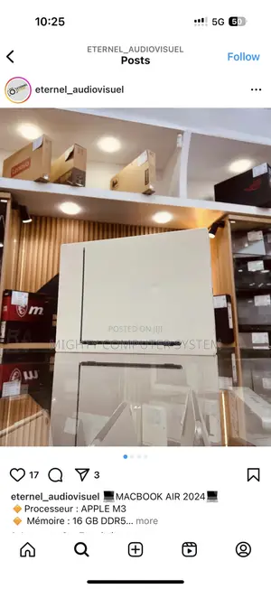 New Laptop Apple MacBook Air 2022 M2 8GB Apple M2 SSD 256GB