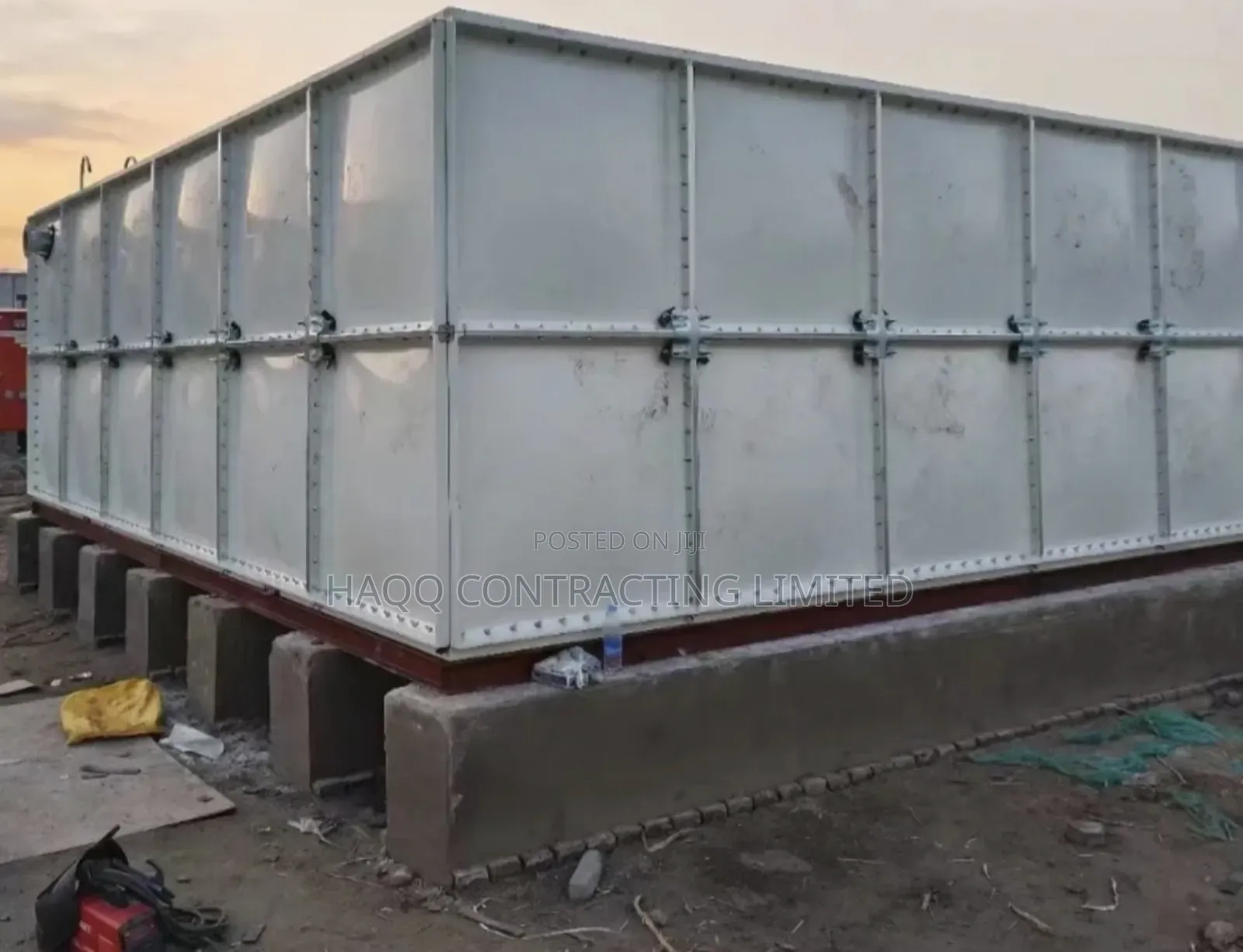Fibreglass,FRP,GRP Tower Water Tank