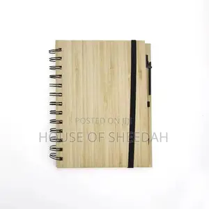 A6 Bamboo Notepad With Pen
