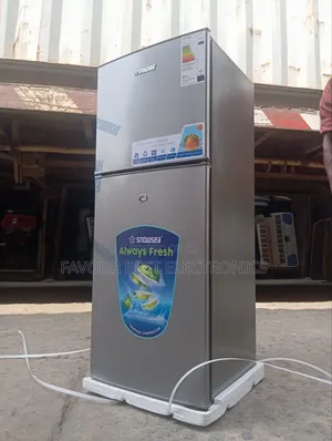 Brand New Snowsea 166L Double Door Fridge With Key Warranty