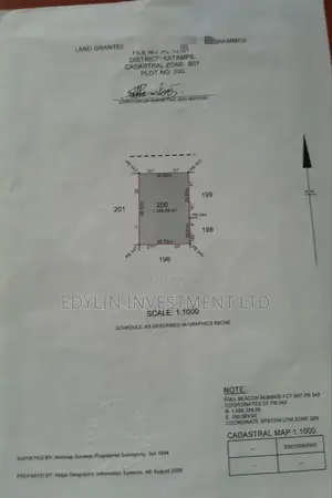 Plot of Land at Katampe Main Abuja