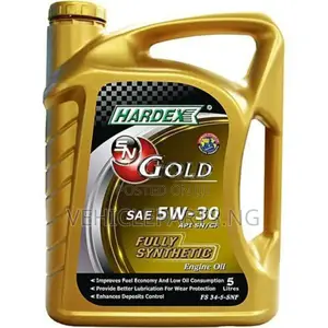 Fully Synthetic Hardex Gold Engine Oil 5l