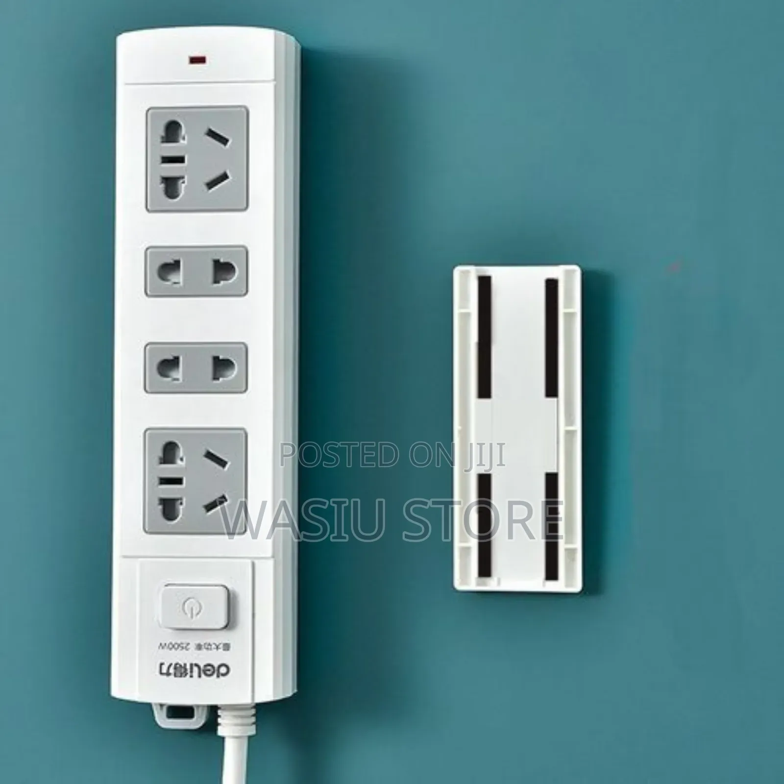 Adhensive Sockets Wall Seamless Cable Organizer Punch-free