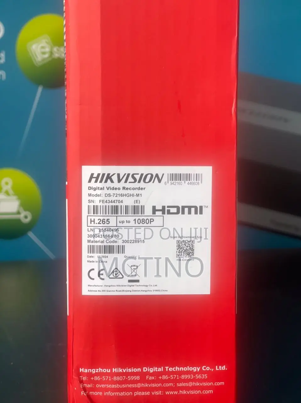 Motion Detection 2.0 16-Ch 720p 1u H.265 DVR