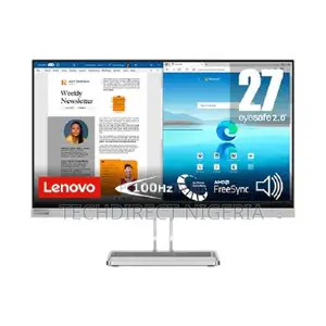 Lenovo L27i-40 27 Inch 100hz 4ms IPS Full HD Monitor